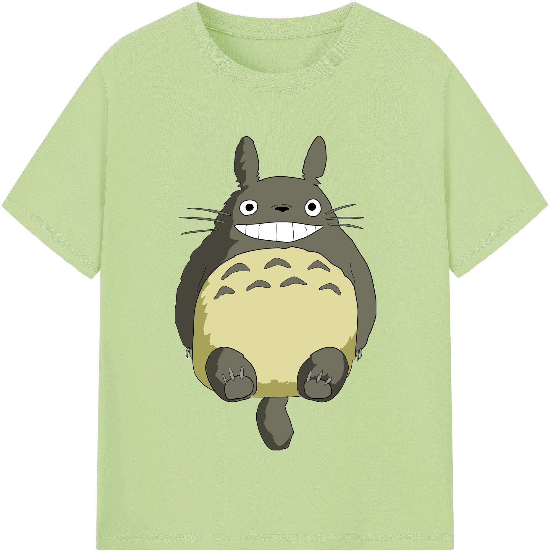 （画像用） となりのトトロ 草壁メイ 草壁サツキ My Neighbor Totoro Satsuki Kusakabe Mei Kusakabe 綿100％半袖Tシャツ（フロントプリント）